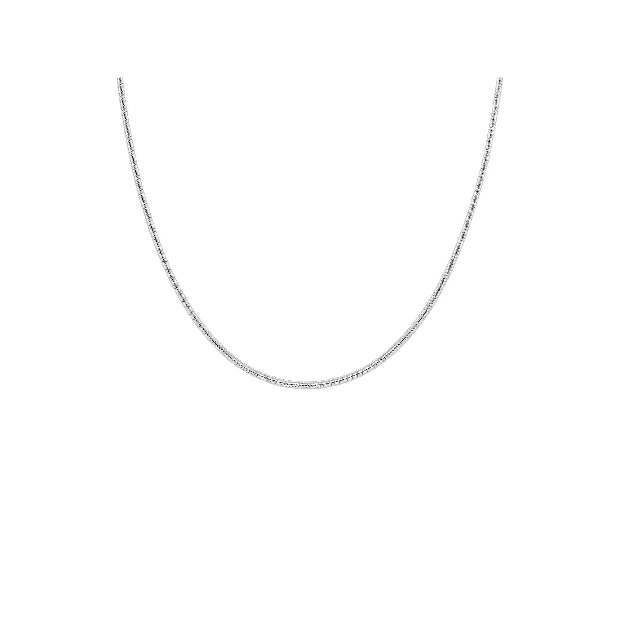 PRIMROSE Sterling Silver Snake Chain Necklace, Women's, Size: 24" Product Image