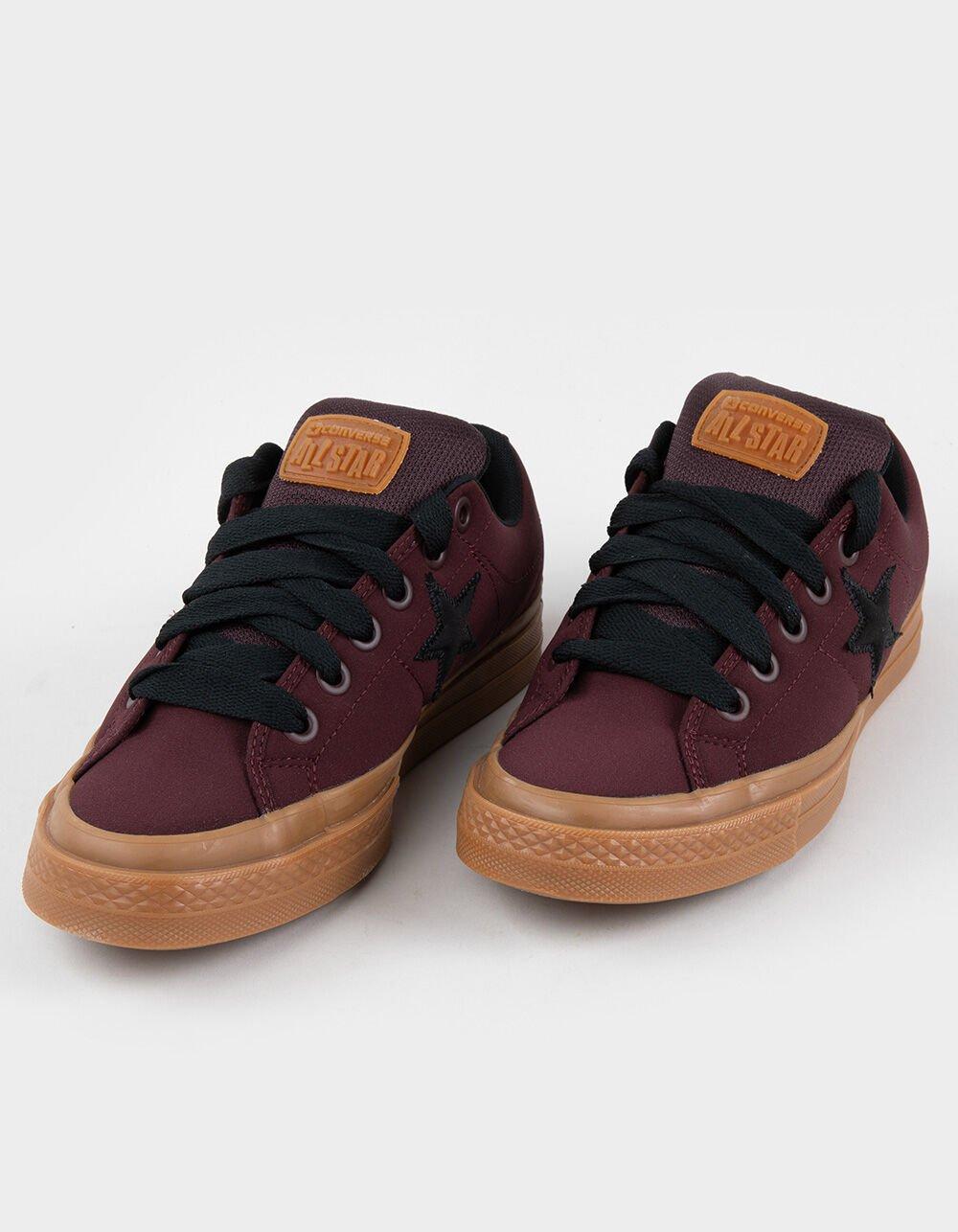 CONVERSE One Star Puff Shoes - BURGUNDY Product Image