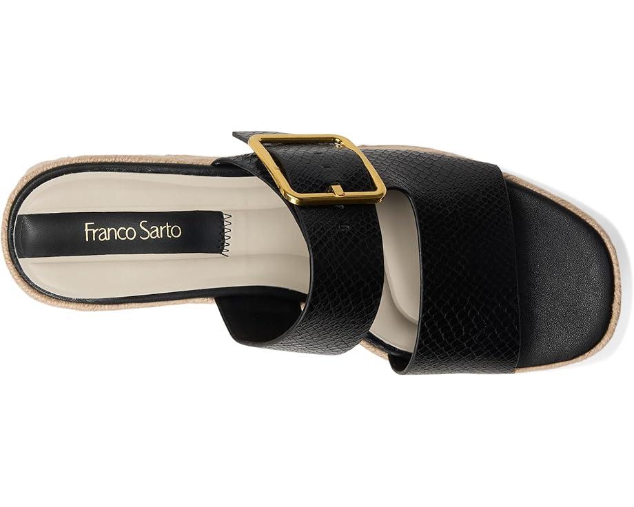 Hoda Cork Platform Slide Sandals Product Image