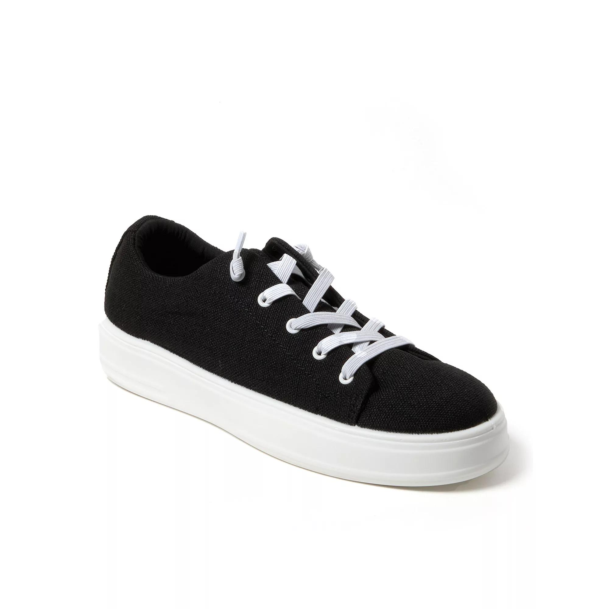 Original Comfort by Dearfoams Mabel Woven Lace-Up Women's Shoes,  Product Image