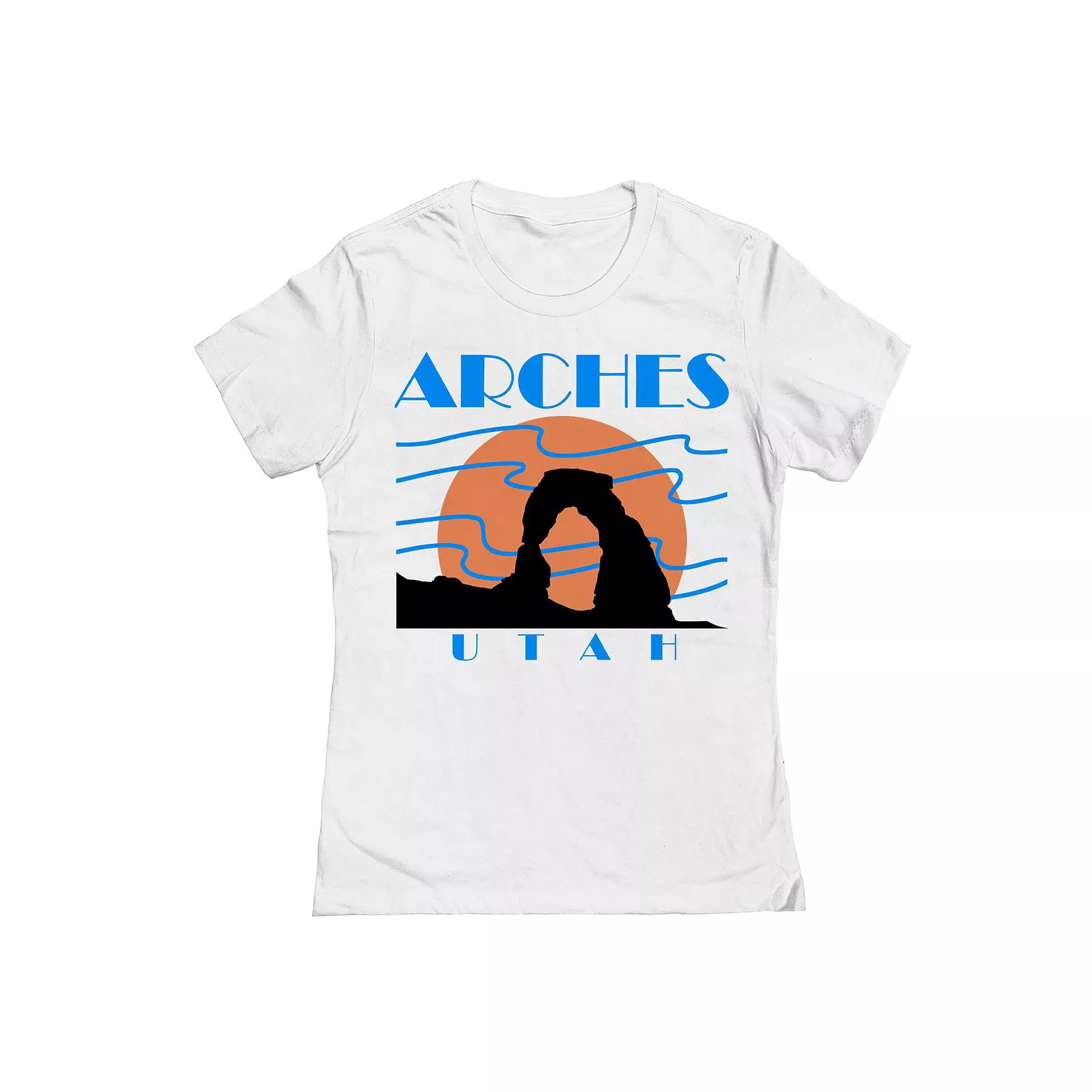 Juniors Arches 1 Womens Graphic Tee, Girls Product Image
