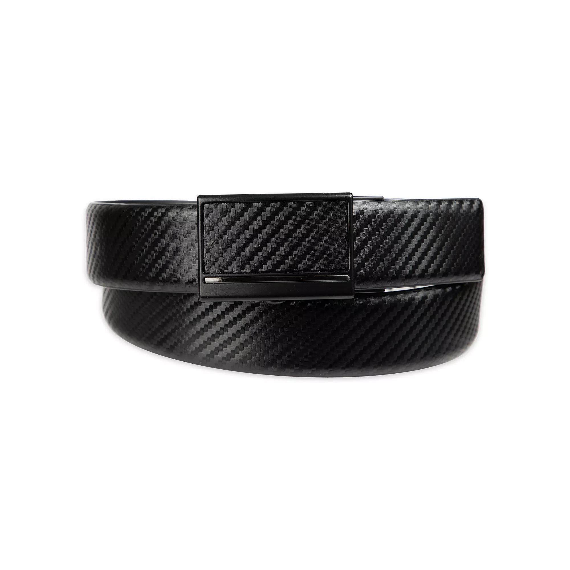 Men's Sonoma Goods For Life® Faux Carbon Fiber Track Lock Dress Belt,  Product Image