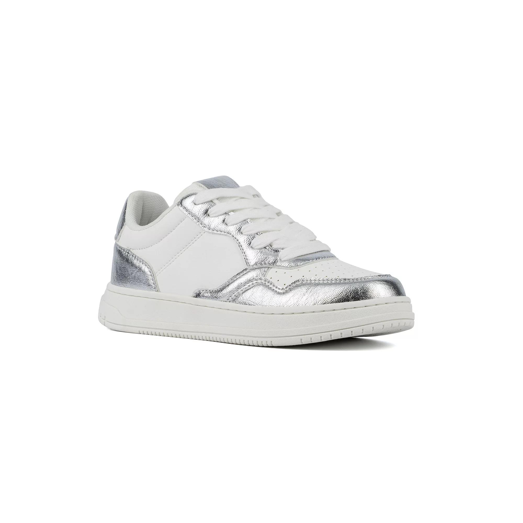 Olivia Miller Women's Grace Sneakers, Size: 7, Silver Product Image