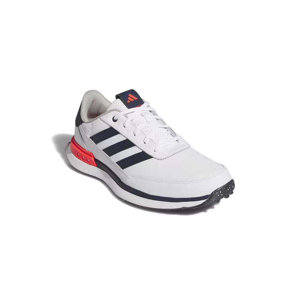 adidas S2G 24 Men's Leather Spikeless Golf Shoes, Size: 12, White Navy Red Product Image