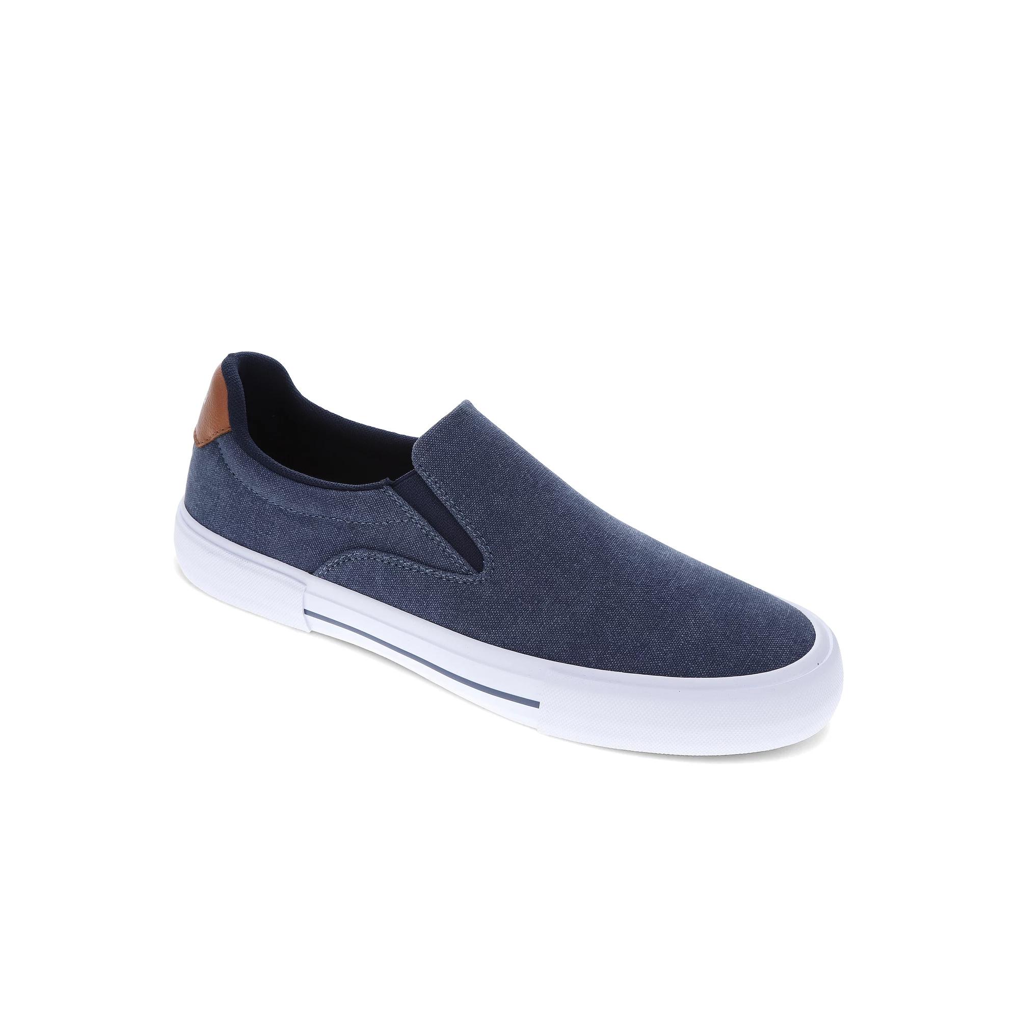 Levis Wes Mens Slip On Sneakers Grey Product Image