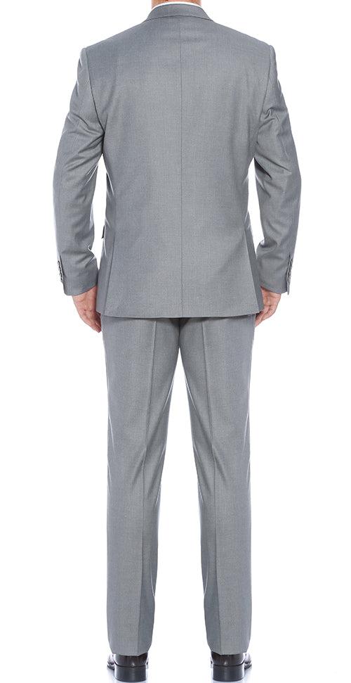 Performance Stretch Suit 2 Piece Slim Fit in Gray Product Image