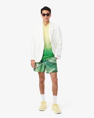 Classic Fit Ombré Print L.12.12 Polo Shirt Product Image