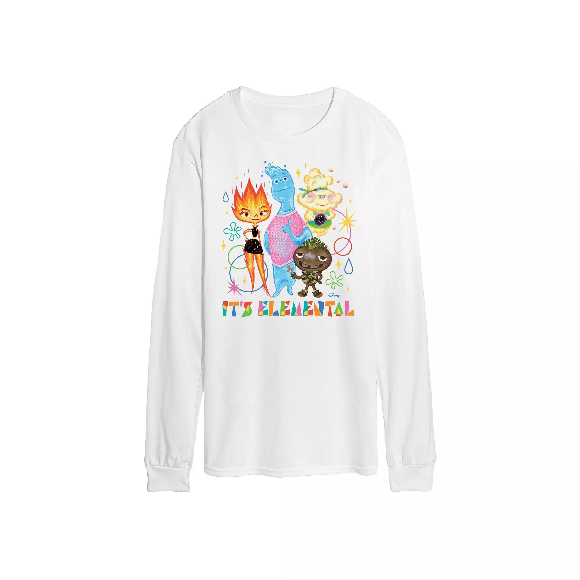 Disney's Elemental Men's It's Elemental Long Sleeve,  Product Image
