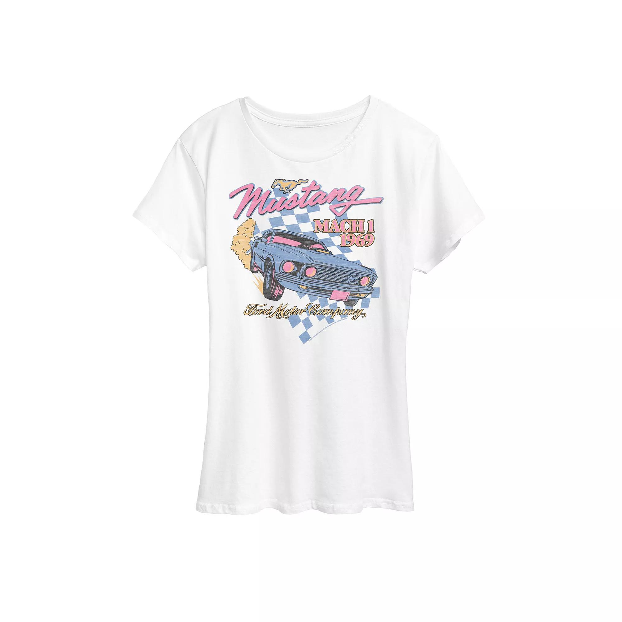 Women's Ford Mustang Mach 1 1969 Graphic Tee,  Product Image