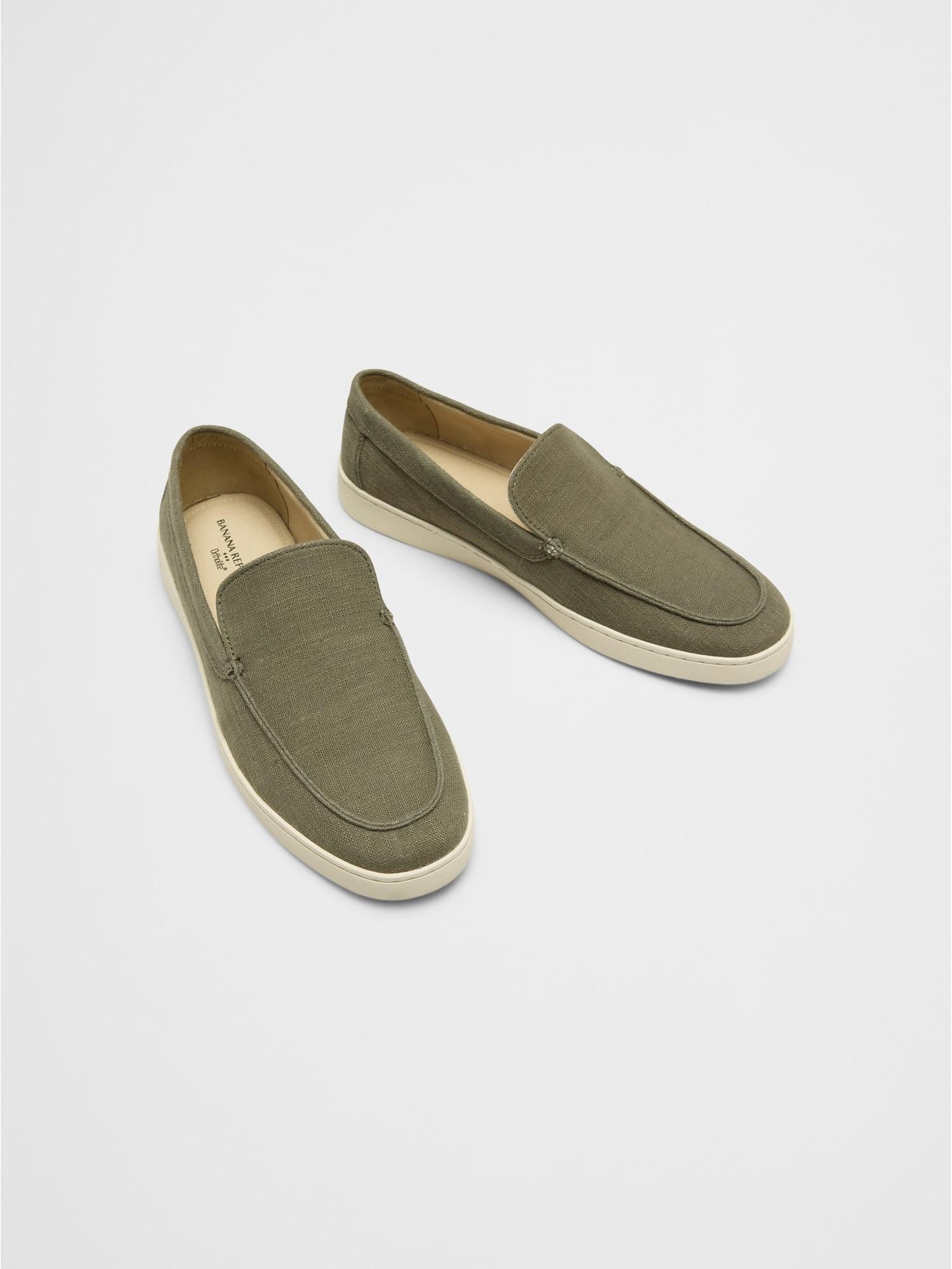Linen-Blend Loafer Product Image