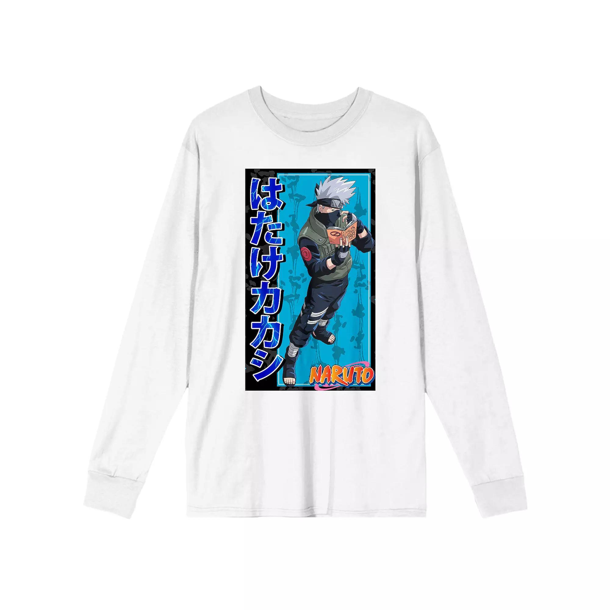 Men's Naruto Classic Kakashi Long Sleeve Tee,  Product Image