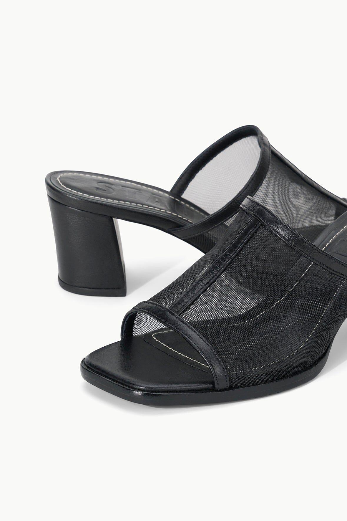 ALESSANDRA HEEL | BLACK MESH Product Image