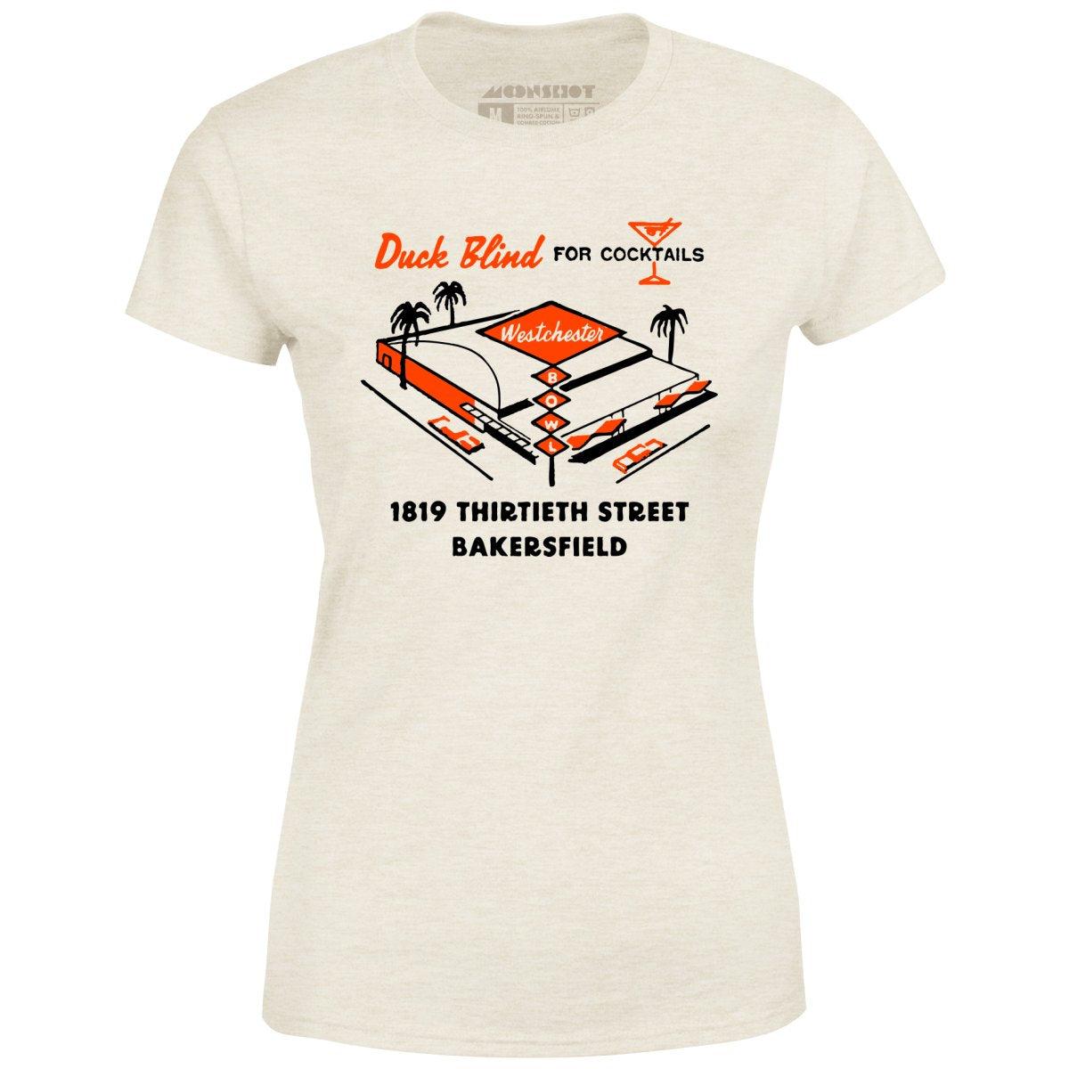 Westchester Bowl v2 - Bakersfield, CA - Vintage Bowling Alley - Women's T-Shirt Female Product Image