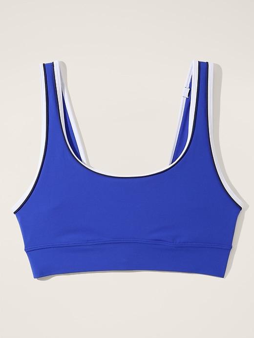 Breathe Longline Piping Sports Bra A-C Product Image