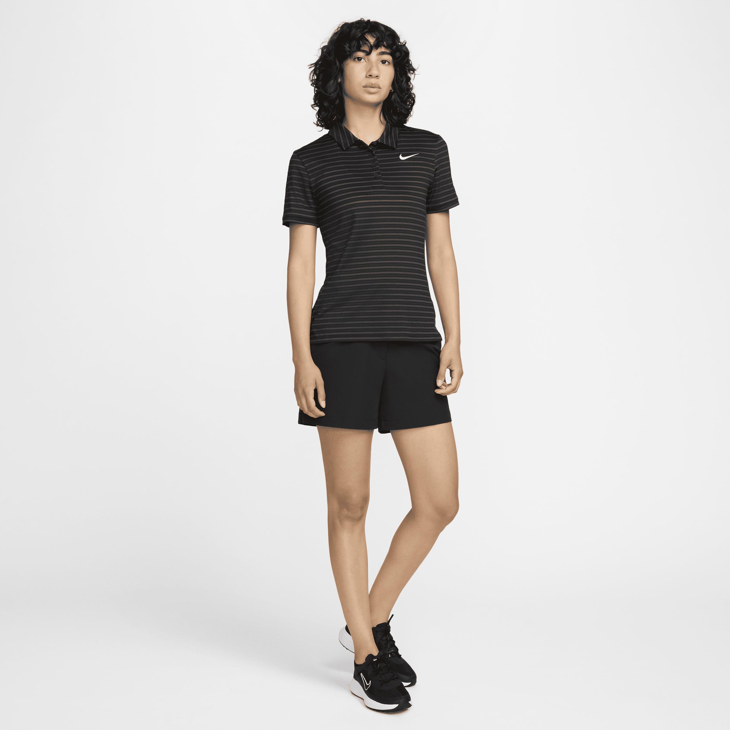 Nike Women's Victory Dri-FIT Short-Sleeve Striped Golf Polo Product Image