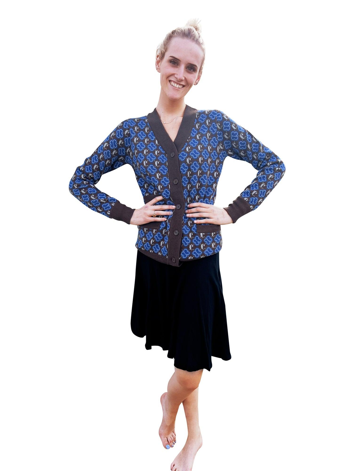 Front Row Printed Cardigan Product Image