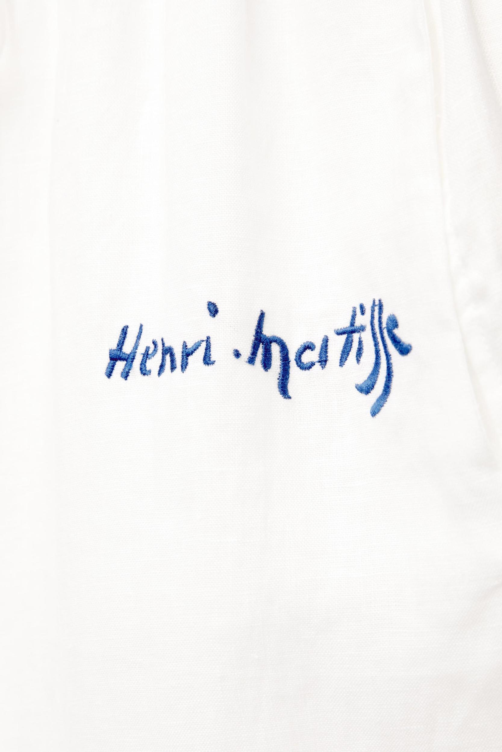 100% linen Henri Matisse barrel trousers Product Image