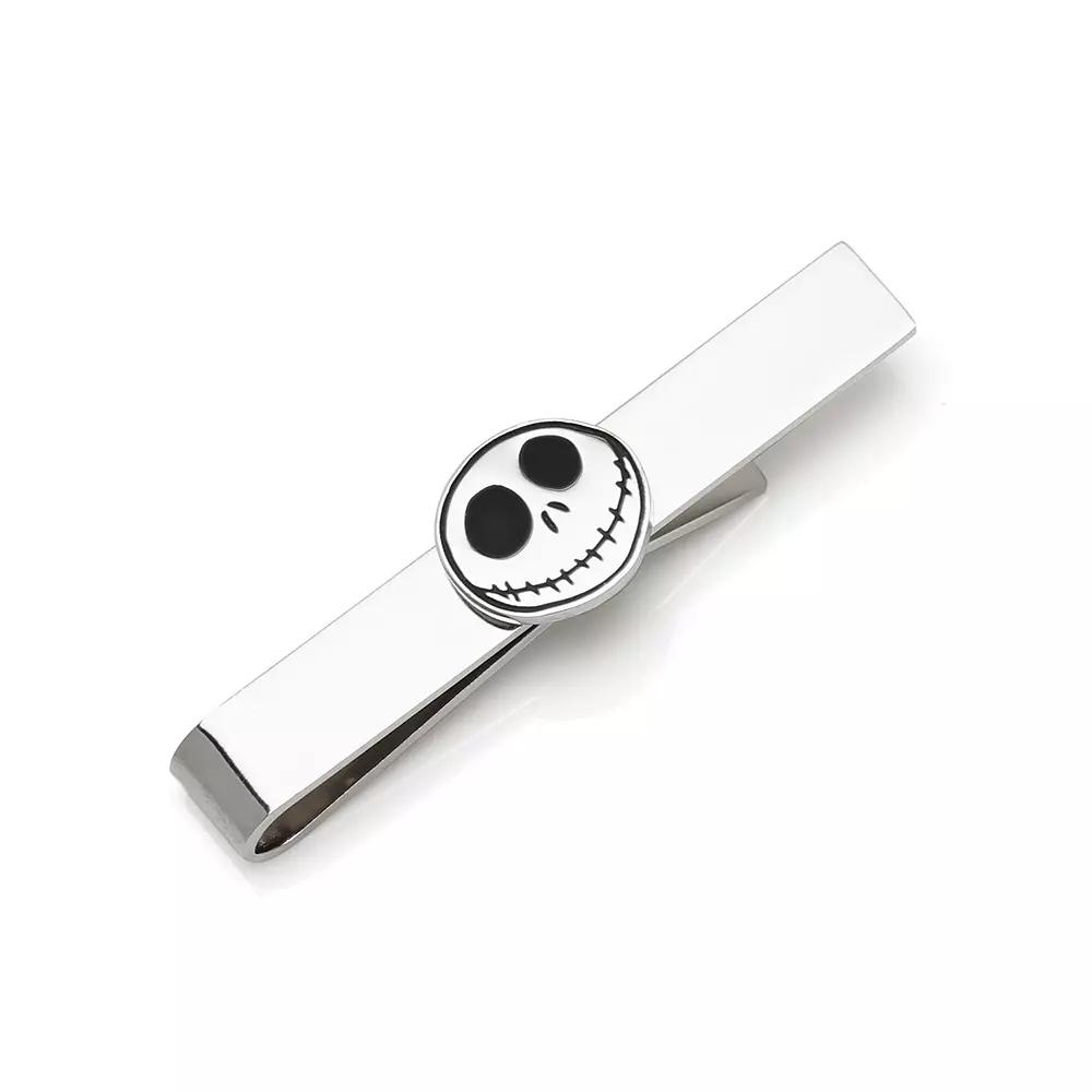 Disney's The Nightmare Before Christmas Jack Skellington Men's Tie Bar by Cuff Links, Inc., Gray Product Image