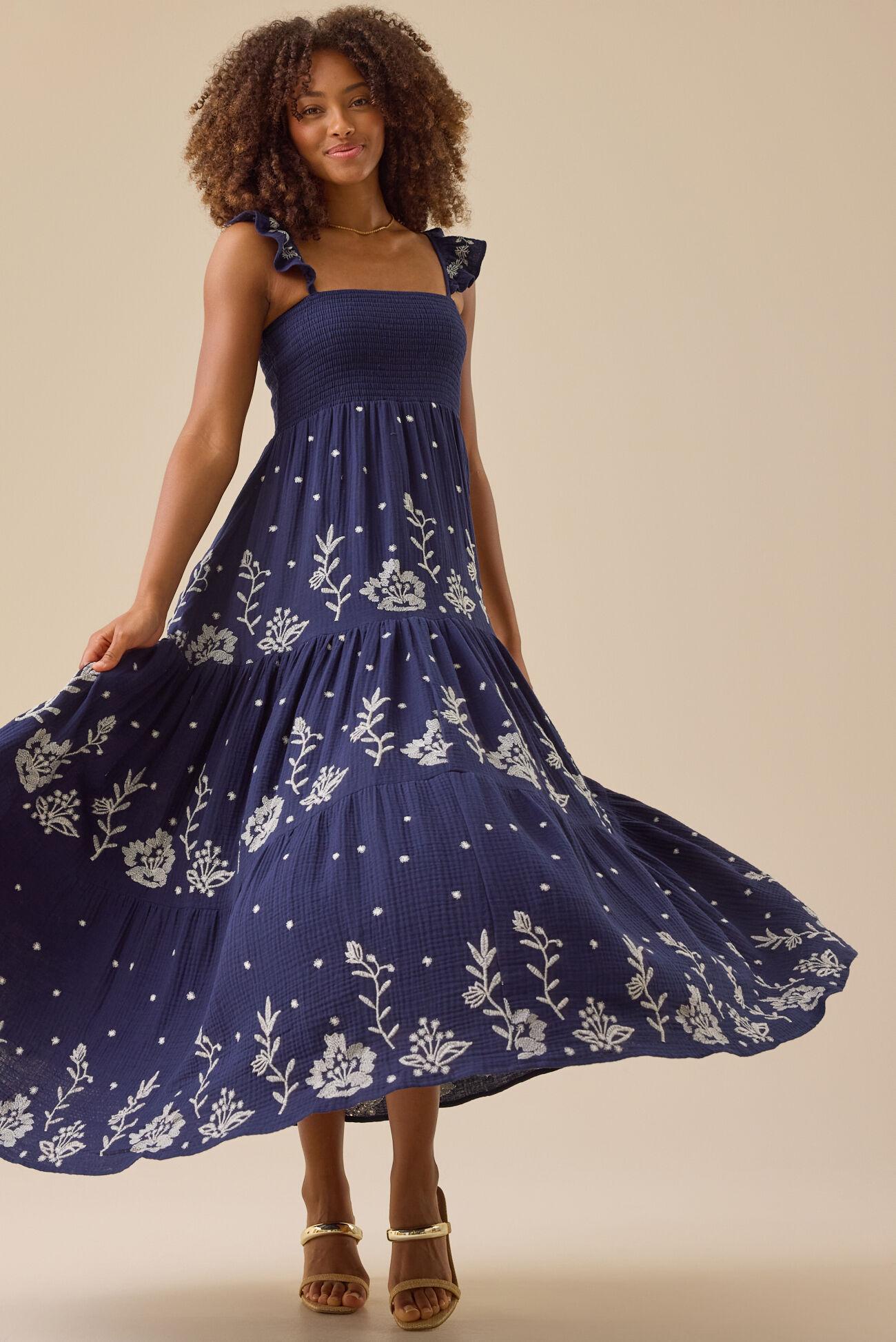 Jen Floral Maxi Dress Product Image