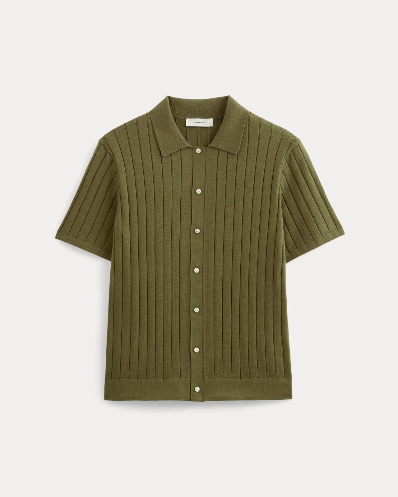 The No-Sweat Button-Down Polo Product Image