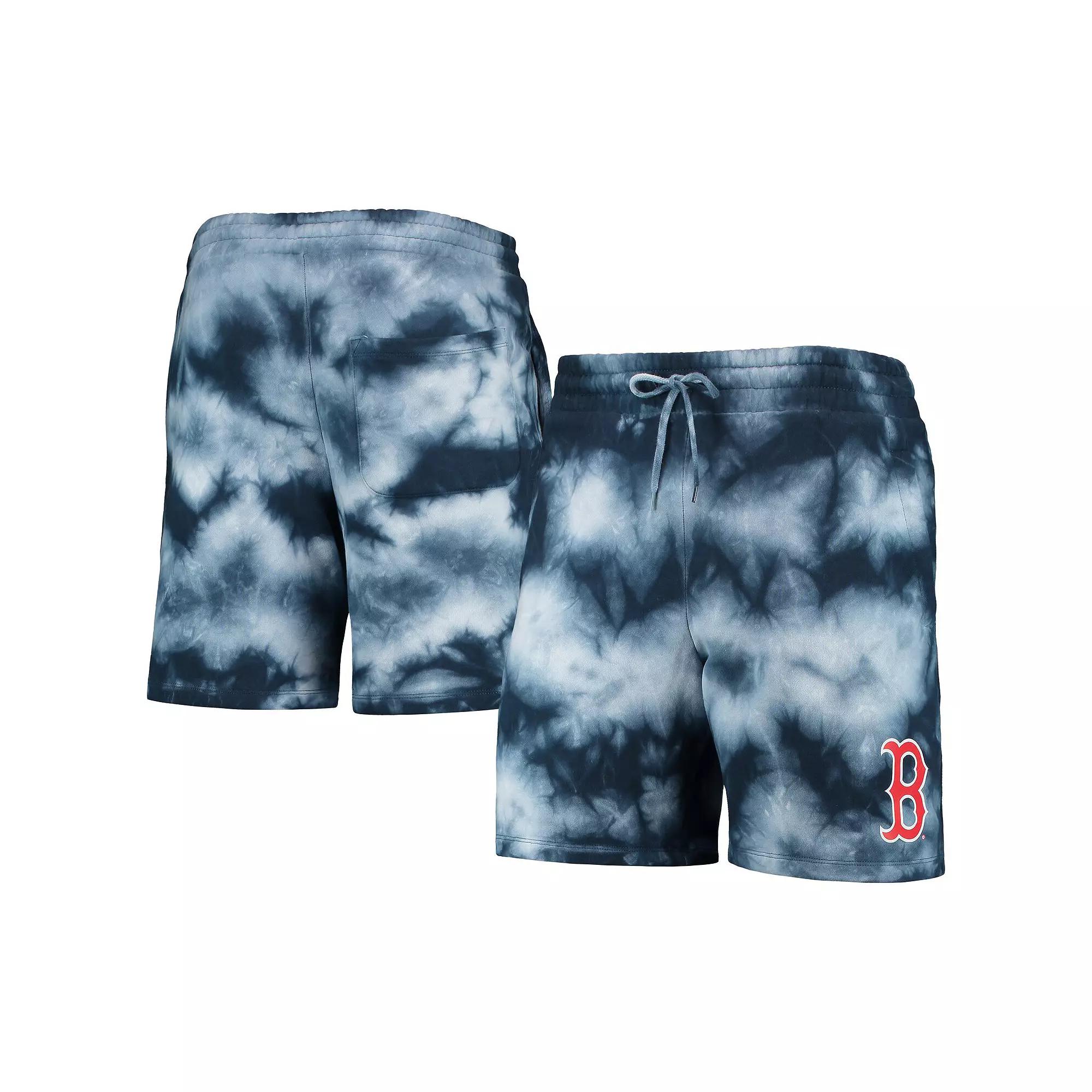 Men's New Era Navy Boston Red Sox Team Dye Shorts,  Product Image