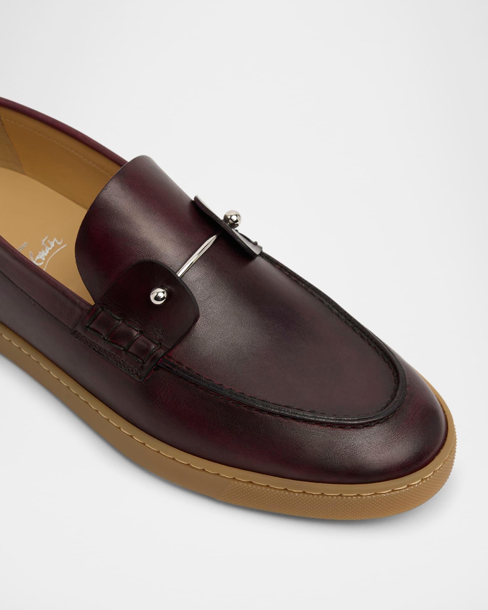 Men's Chambeliboat Leather Loafers Product Image