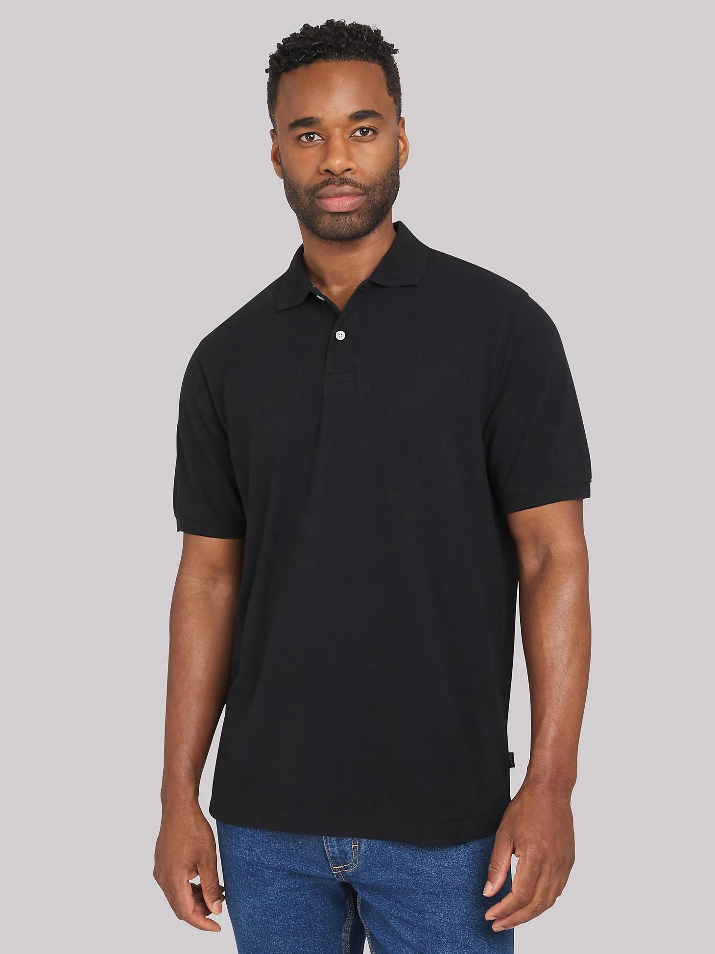 Men's Solid Performance Polo Shirt | Men's Tops & Tees | Lee® Product Image