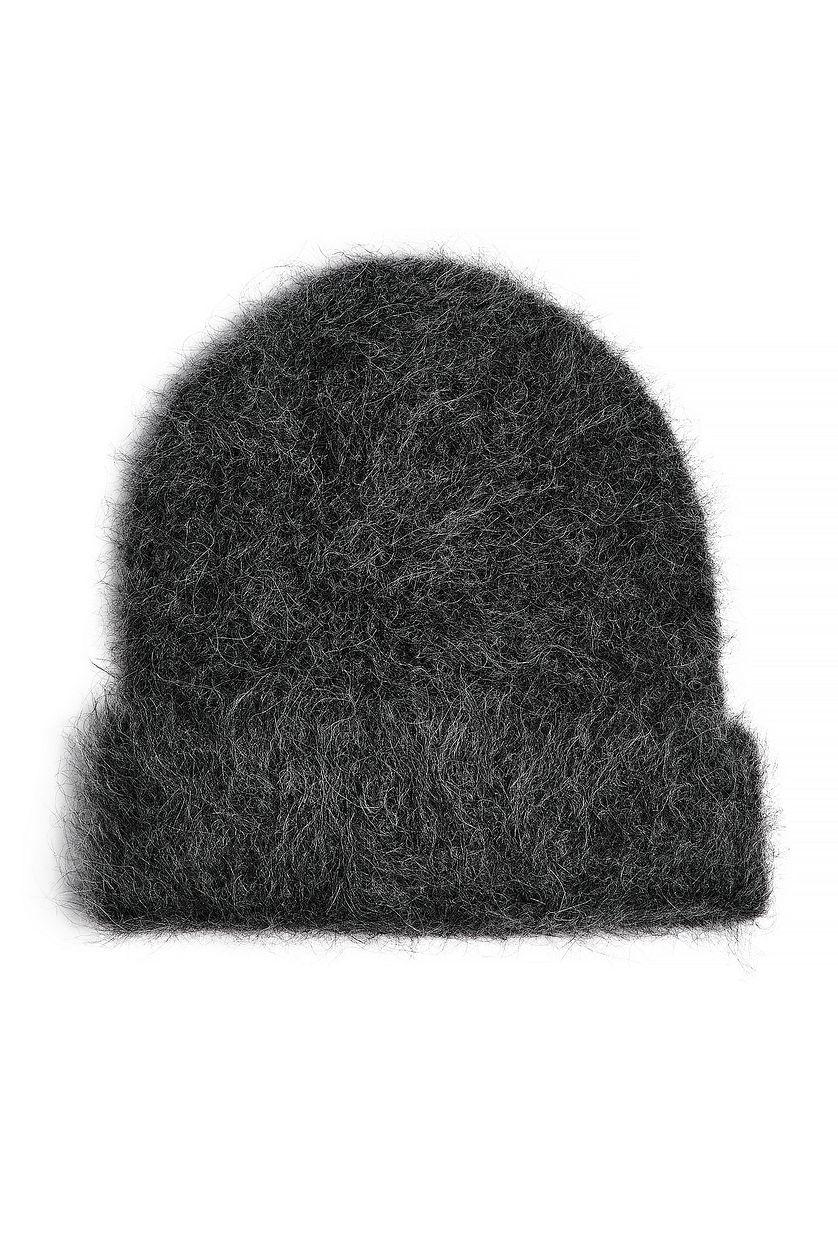 Alpaca Blend Hairy Beanie Product Image