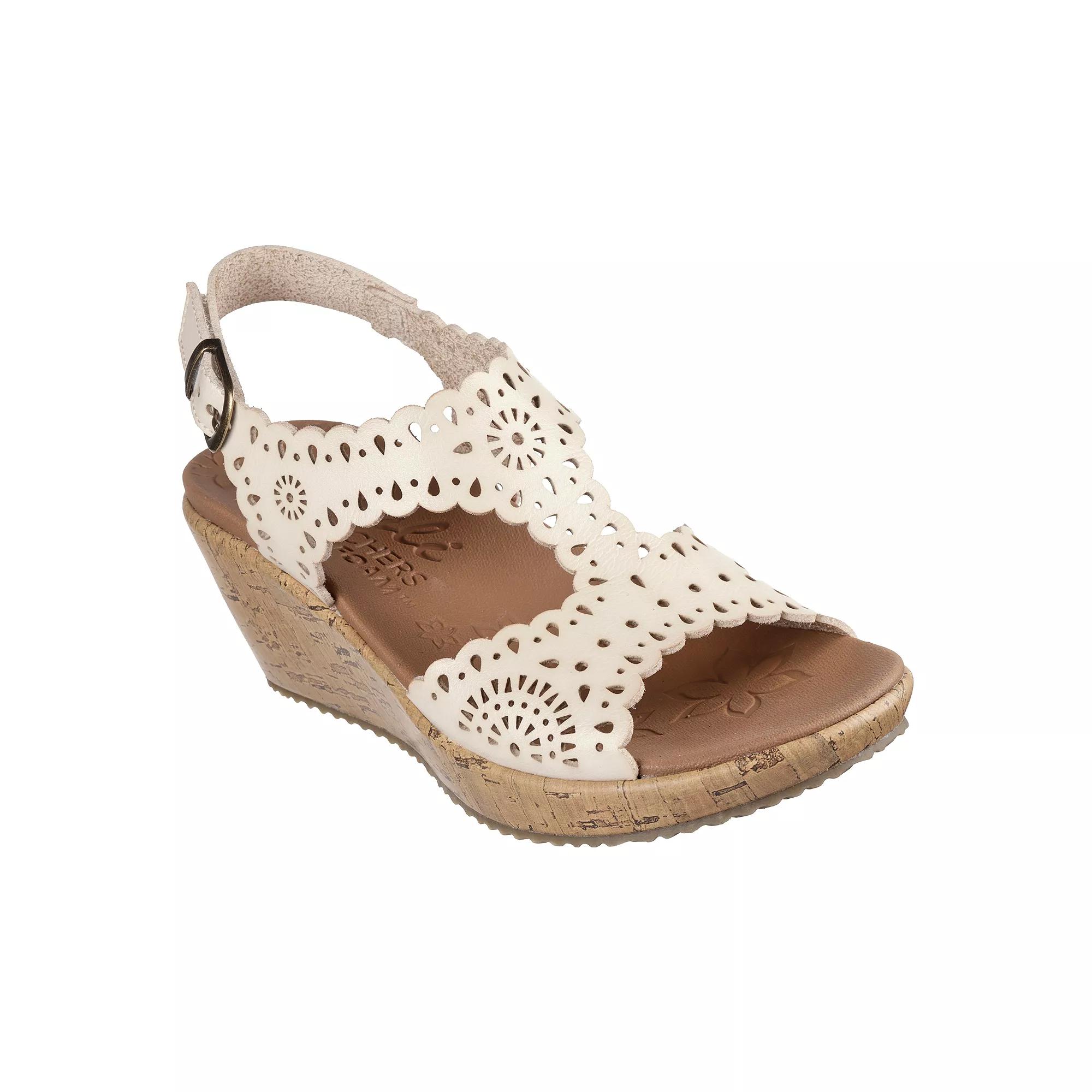 Skechers Cali Beverlee Easy To Adore Womens Wedge Sandals Product Image