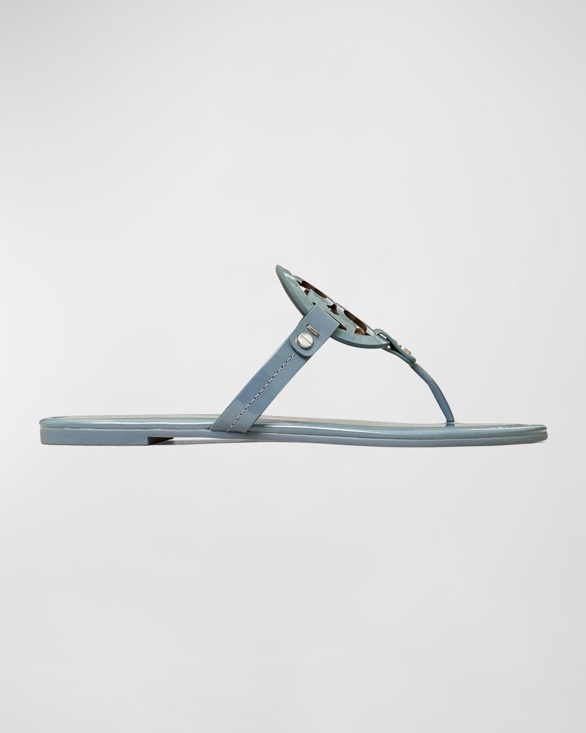 Womens Miller Patent Leather Thong Sandals Product Image