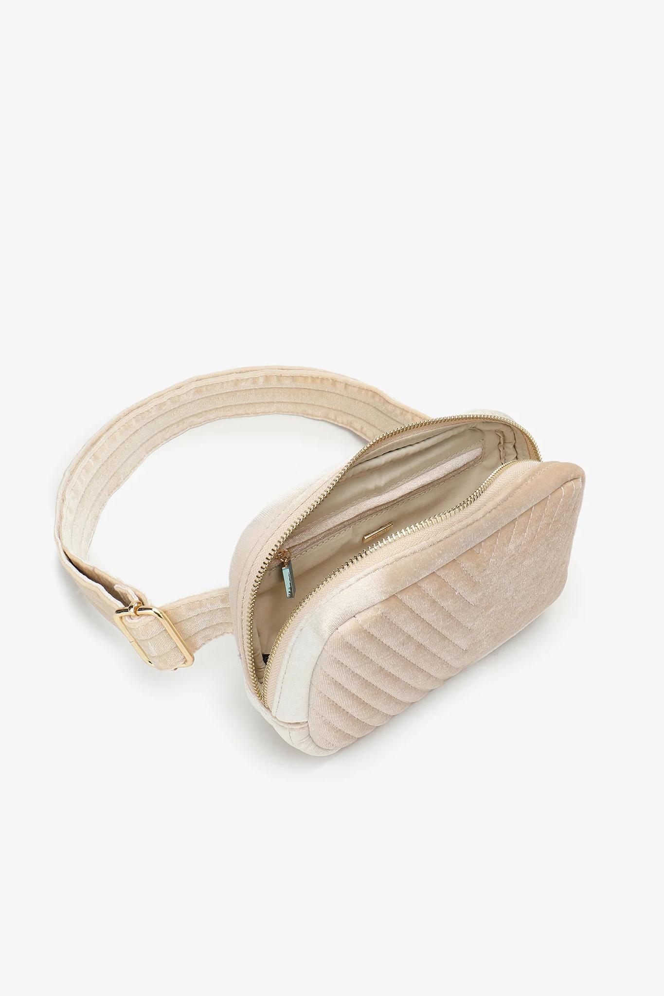 Aerin Velvet Belt Bag Product Image