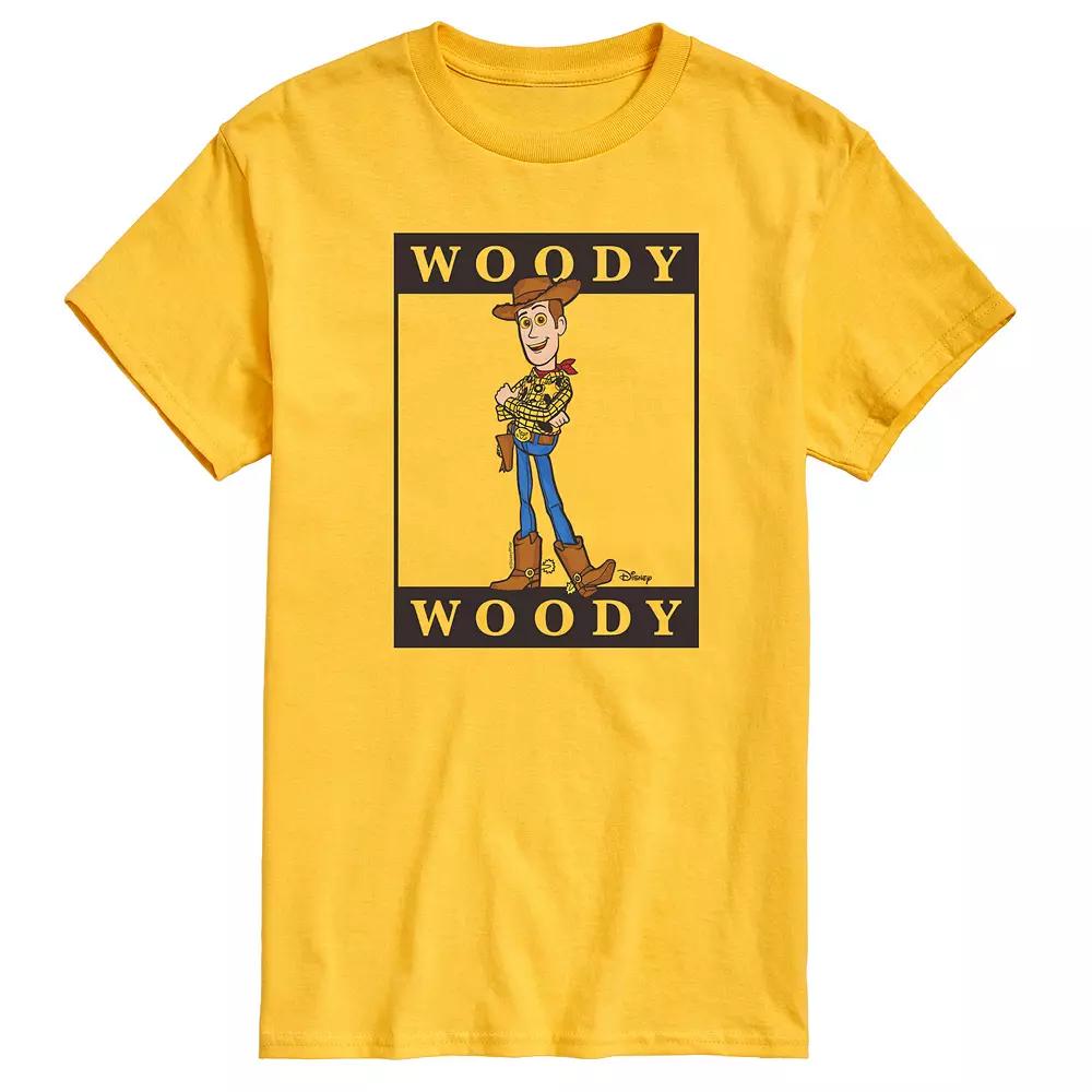 Disney / Pixar's Toy Story 4 Men's Woody Graphic Tee,  Product Image