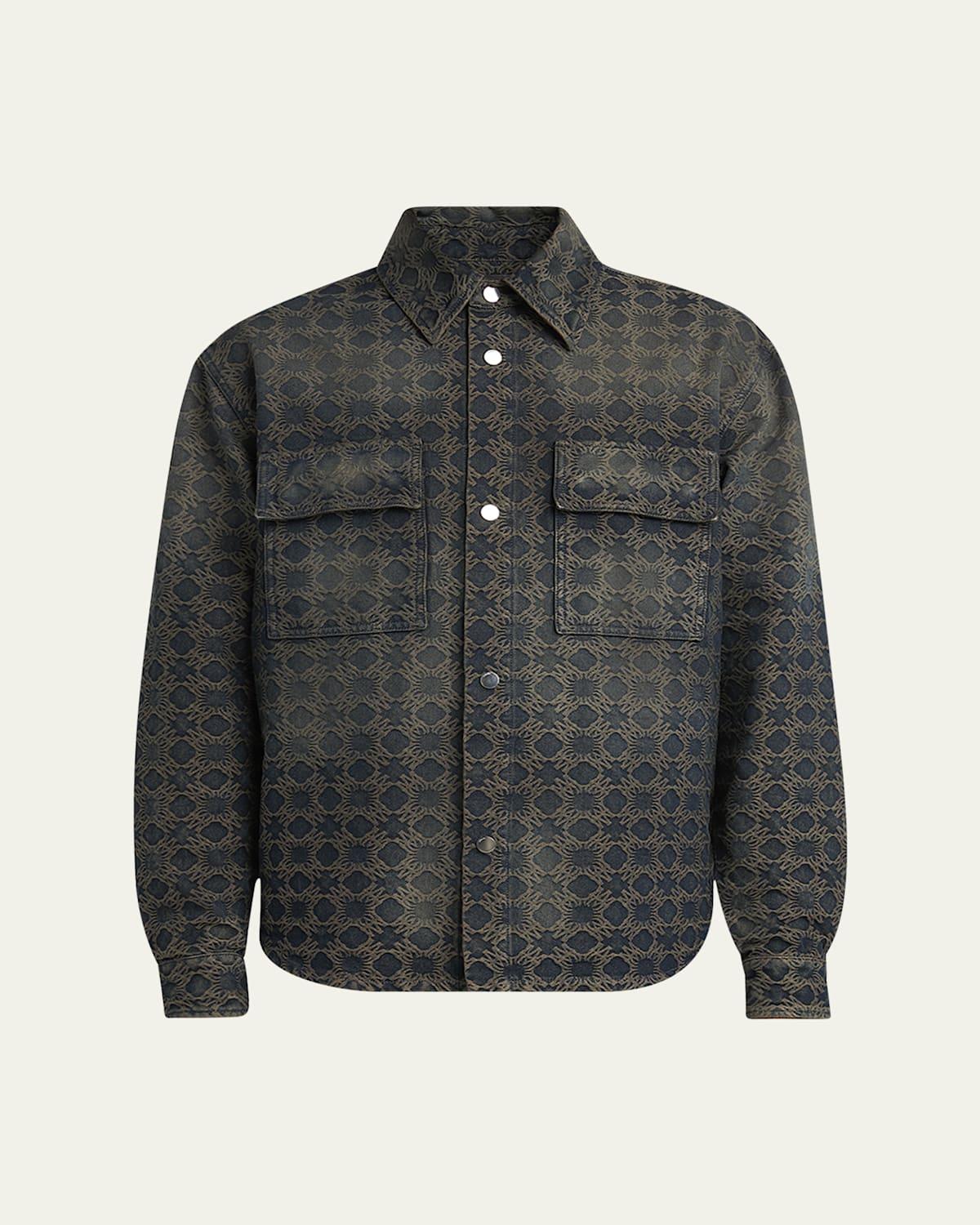 Mens MA Quad Jacquard Overshirt Product Image