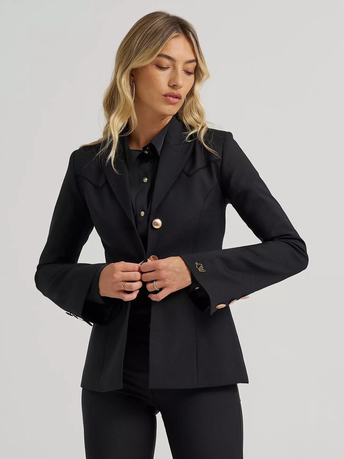 Wrangler x Lainey Wilson Wrancher Blazer | Women's JACKETS & OUTERWEAR | Wrangler® Product Image