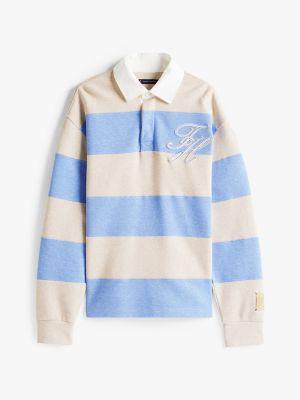 Interlock Stripe Panel Rugby Sweatshirt Product Image