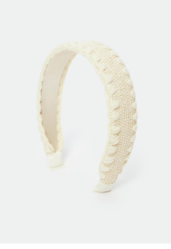 JustFab Margaux Platform Loafer Pump Womens Black/ White Size 8.5 Product Image