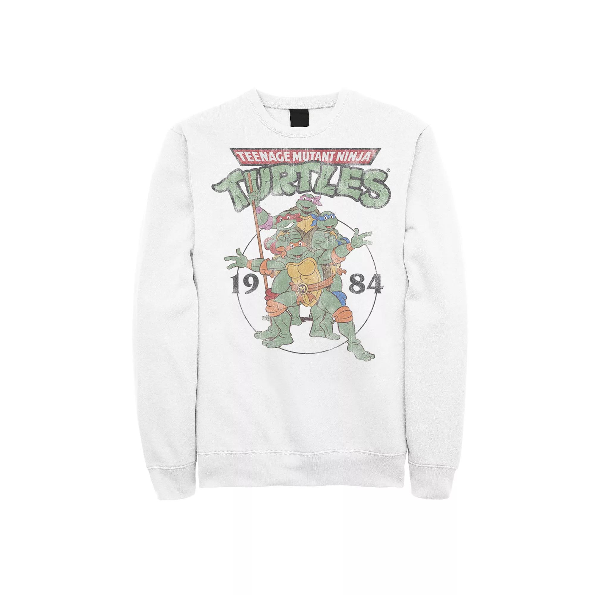Men's Nickelodeon Teenage Mutant Ninja Turtles Elite Group Est. 1984 Fleece Sweatshirt,  Product Image