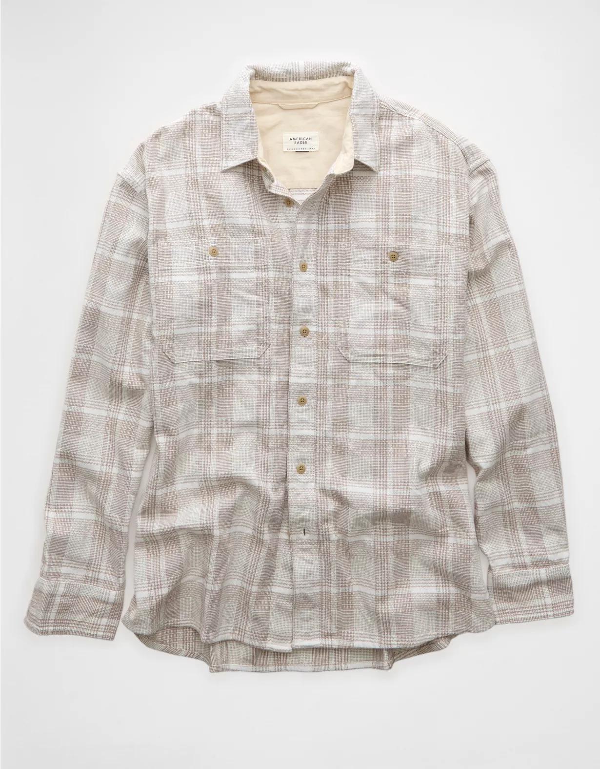 AE Lightweight Flannel Shirt Product Image
