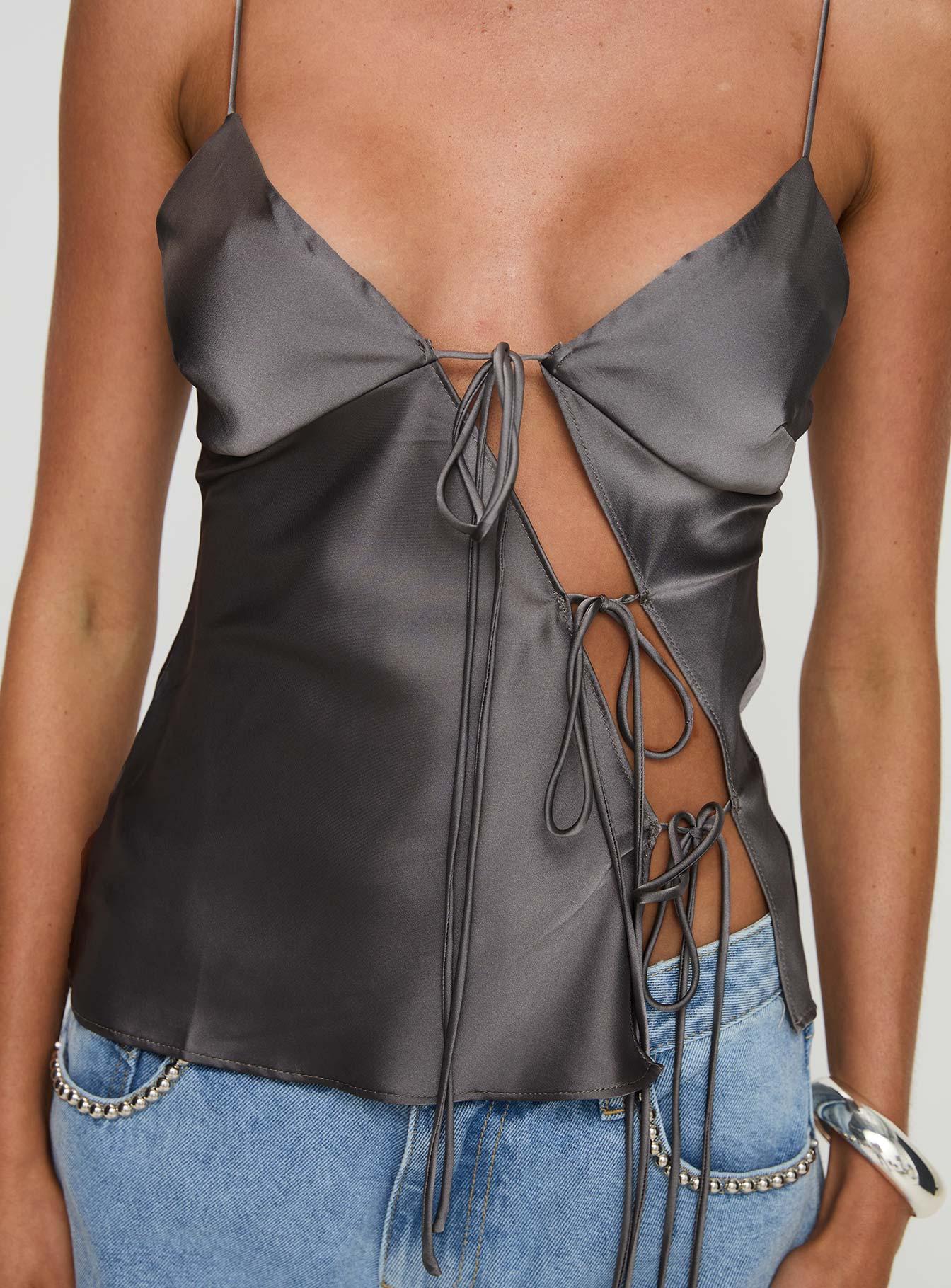 Mariah Top Grey Product Image