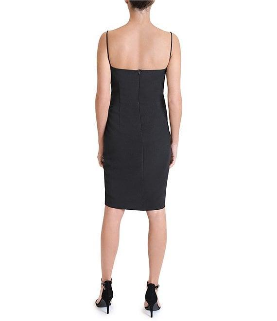 Julia Jordan Spaghetti Strap Sweetheart Neckline Wrap Tulip Hem Dress Product Image