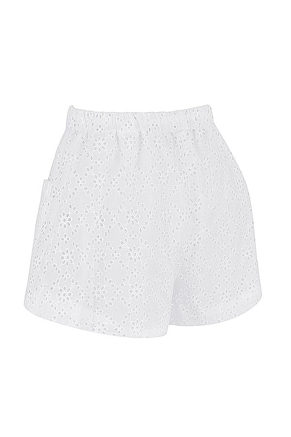 Mae  white broderie anglaise shorts Product Image