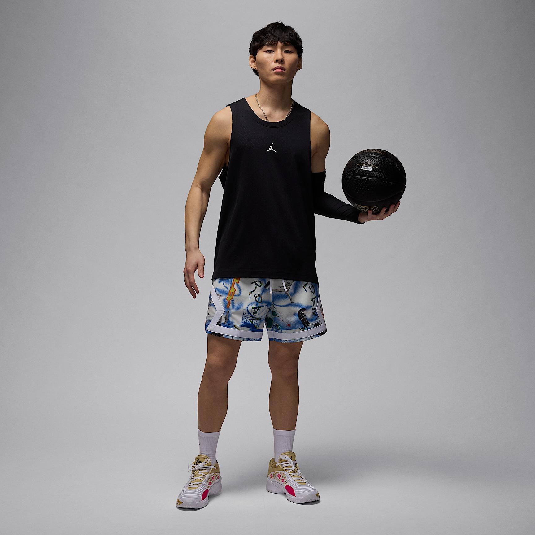 Mens Jordan Sport Dri-FIT Woven Diamond Shorts | FQ2989-891 Product Image