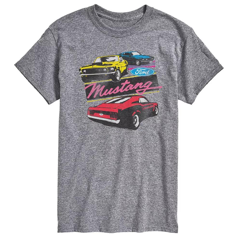 Men's Ford Mustang Vintage Graphic Tee,  Product Image