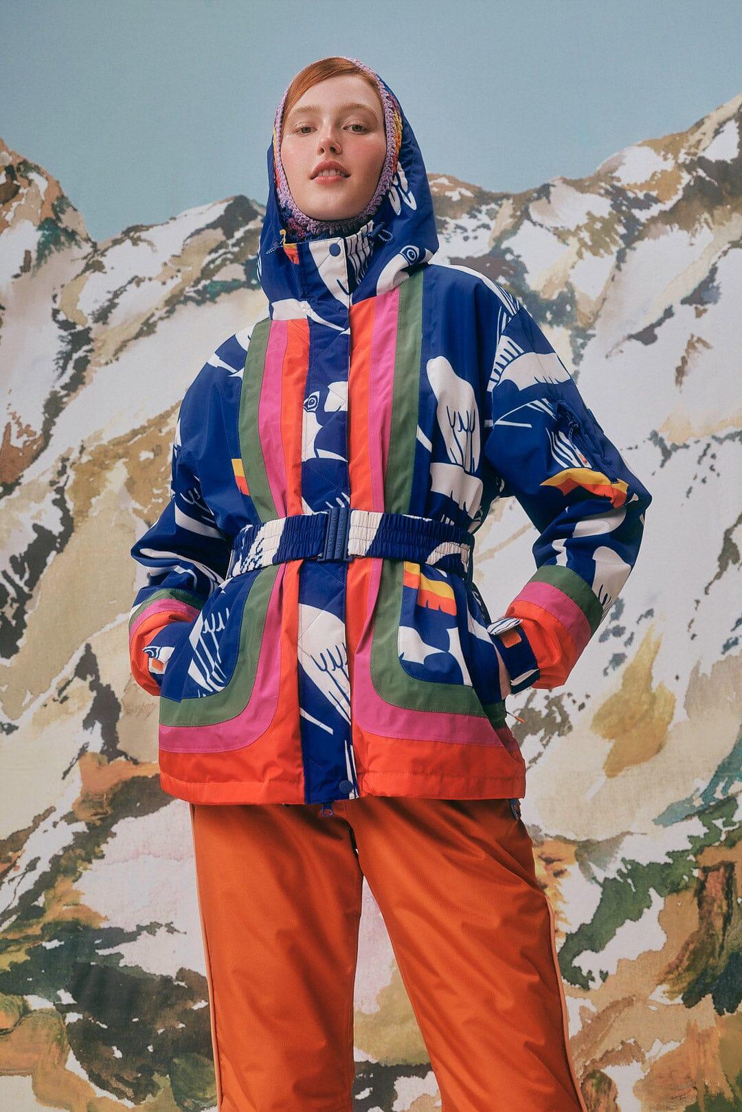 Blue Toucans Ski Jacket Product Image