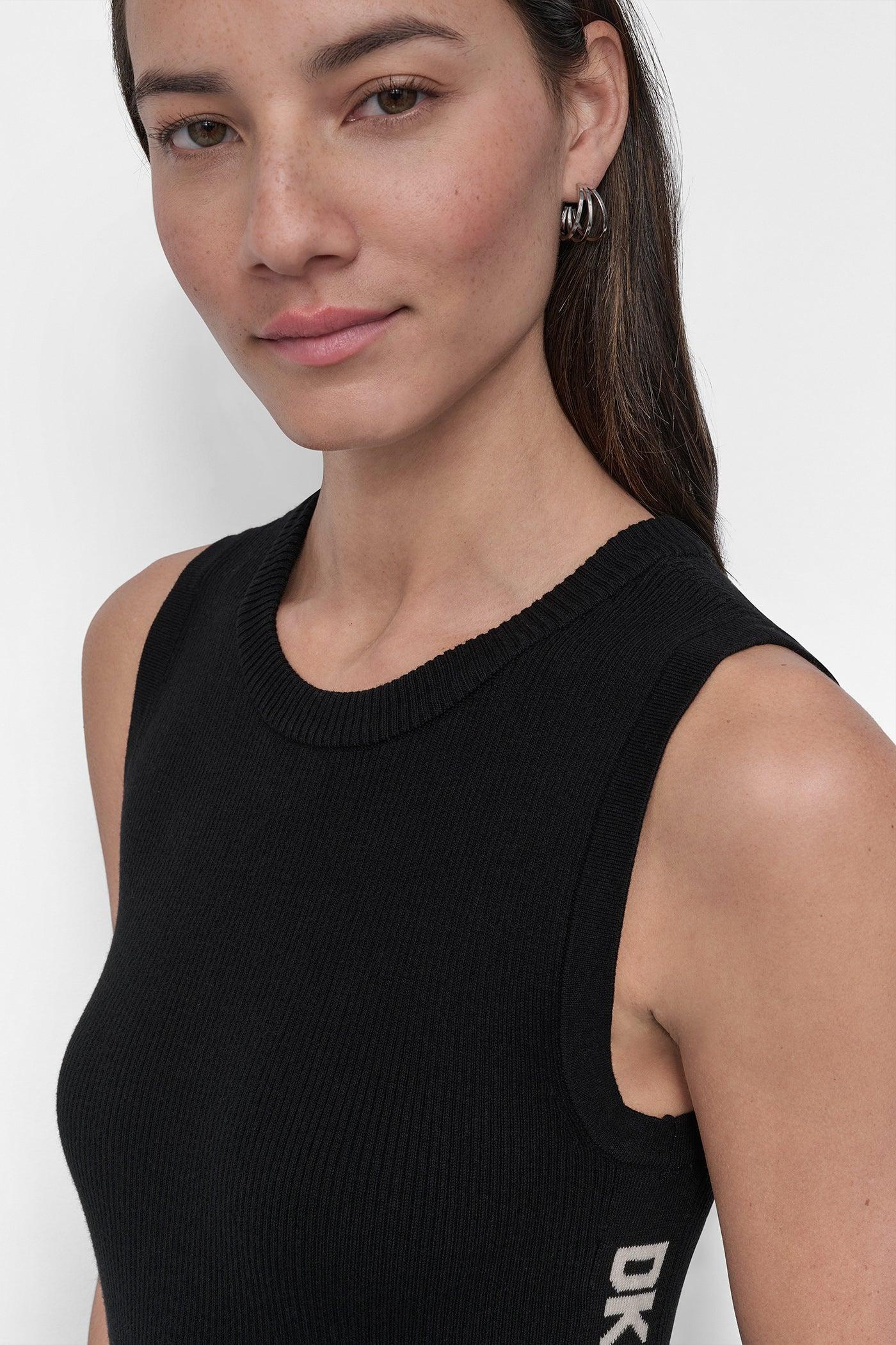 LOGO MIDI SWEATER TANK DRESS Product Image