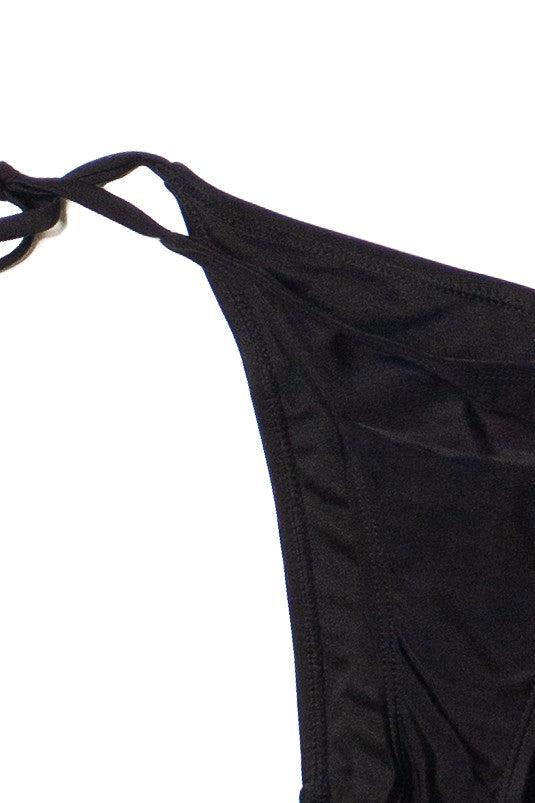 Black Triangle Bikini Bottom Product Image