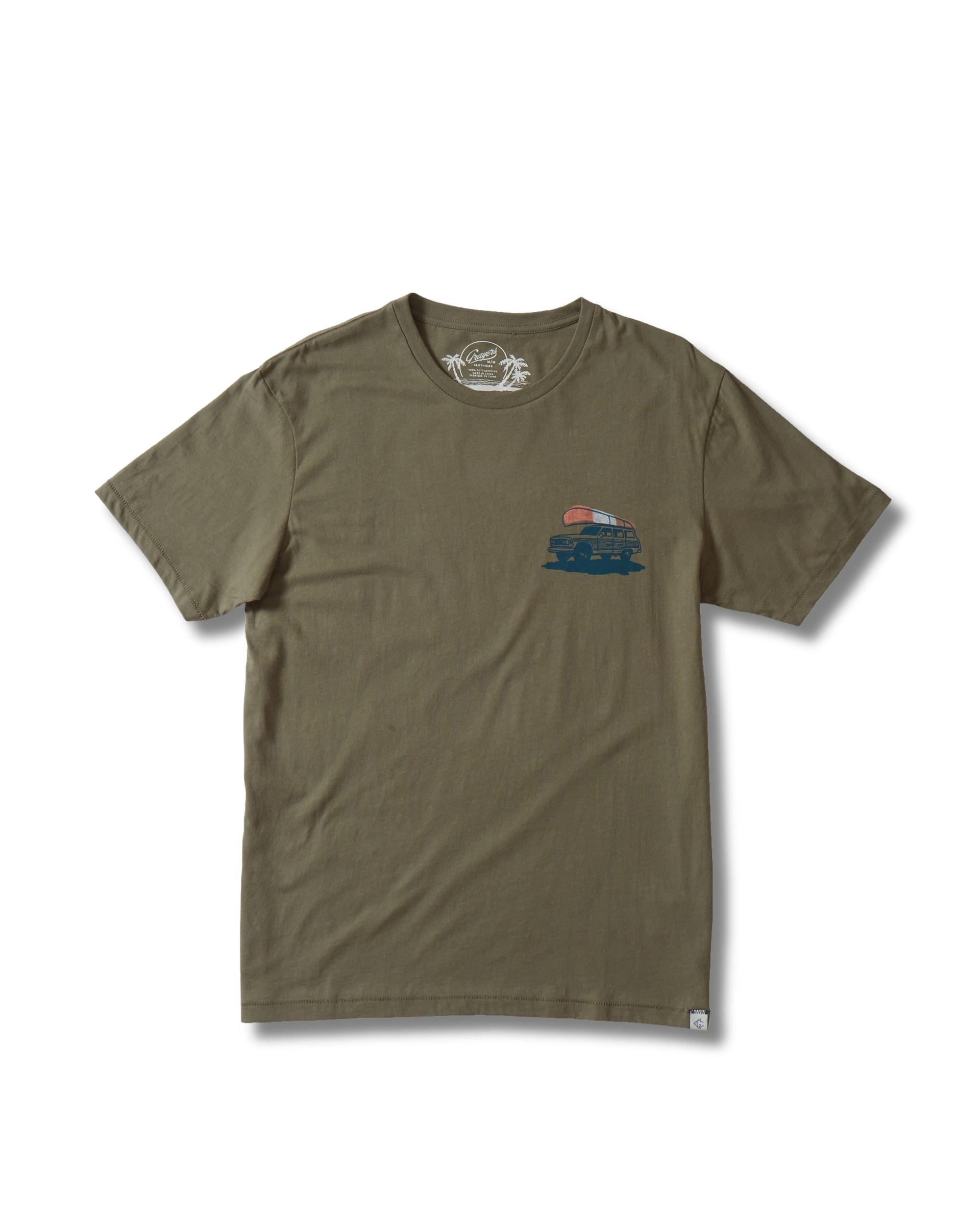 Canoe Graphic Tee - Mermaid Product Image