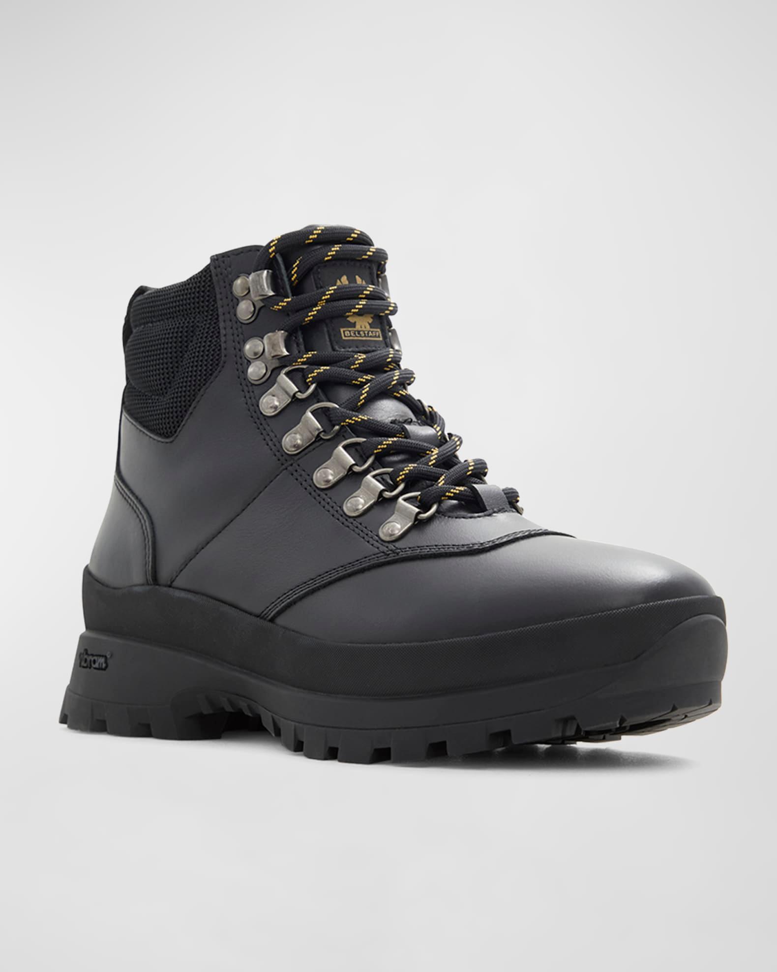 Men's Scramble Leather Lace-Up Hiker Boots Product Image