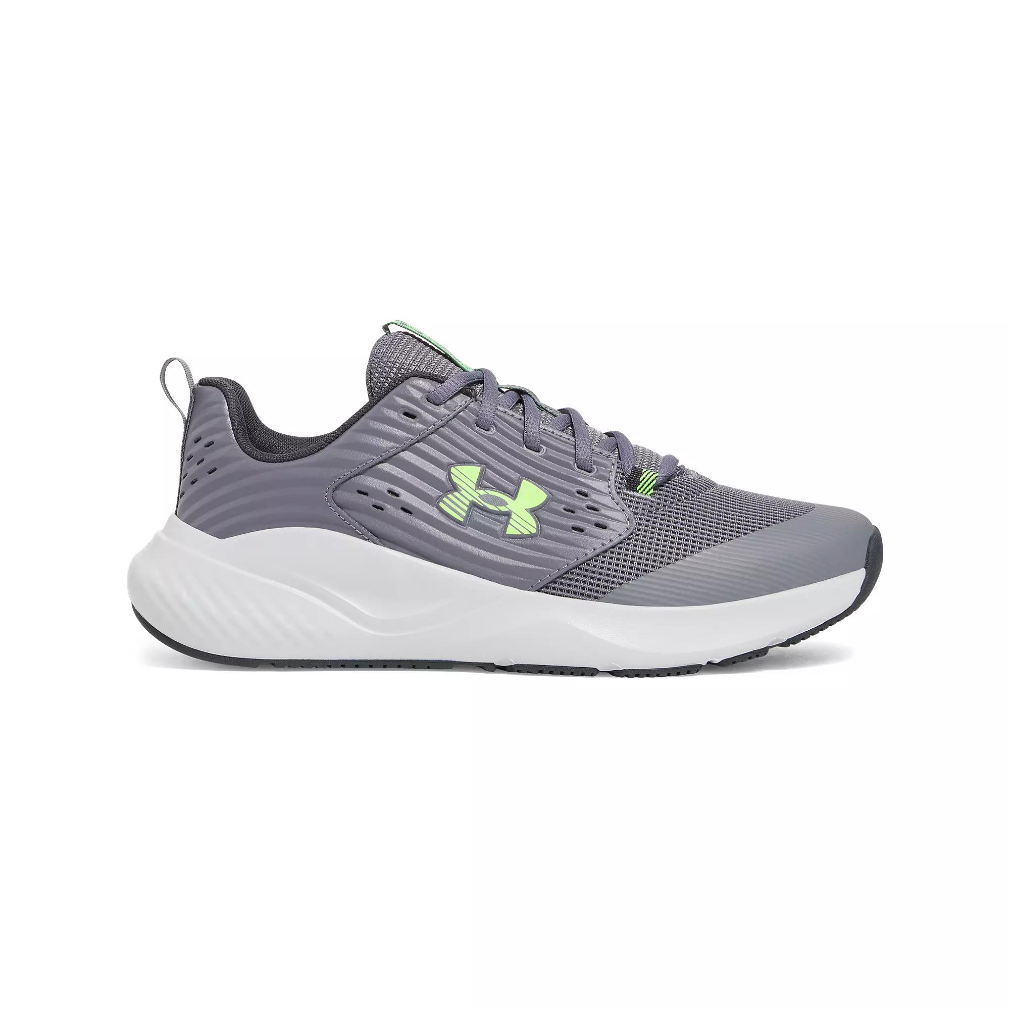 Under Armour Commit 4 Men's Training Shoes, Size: 14, Titan Gray Product Image