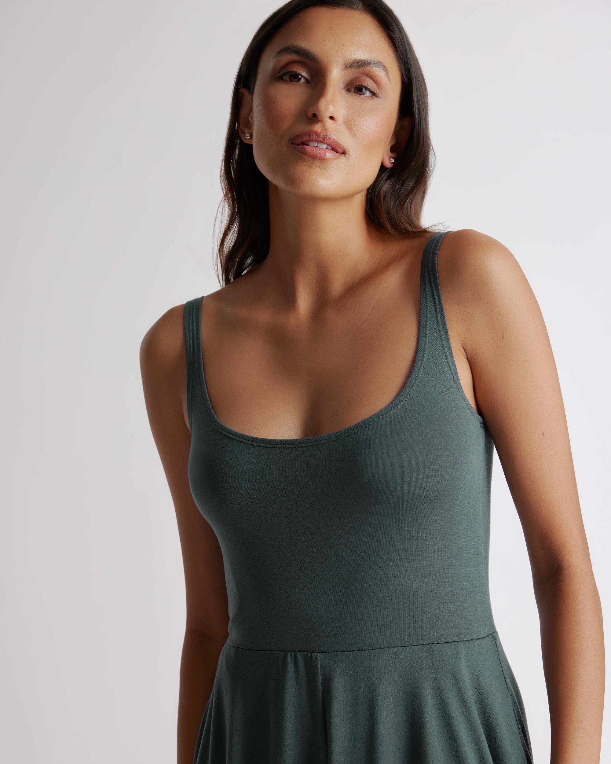 Quince | Women's Tencel Jersey Fit & Flare Dress Product Image